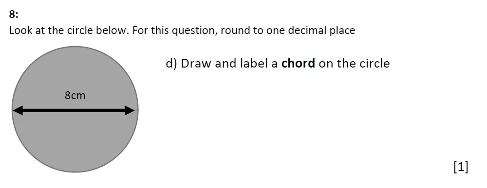 Question 08(d) - St Marys Crosby 13 Plus Maths Test Sample Paper