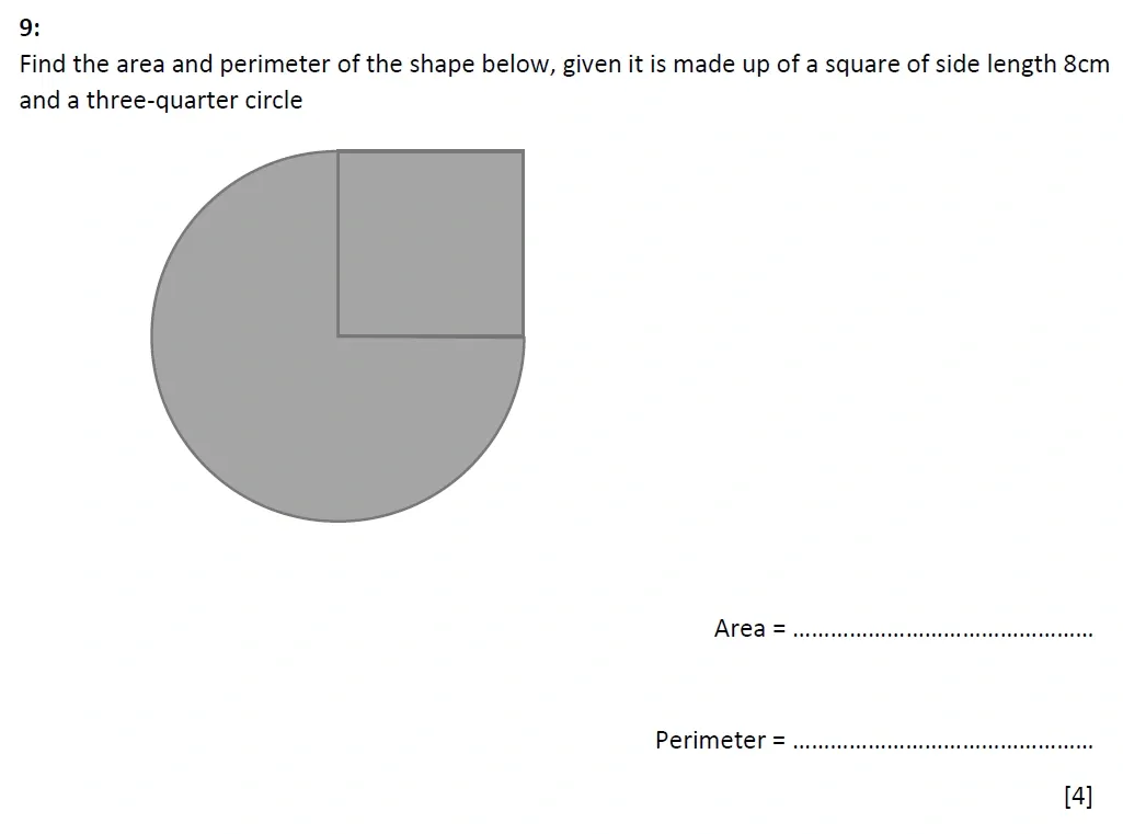 Question 09 - St Marys Crosby 13 Plus Maths Test Sample Paper