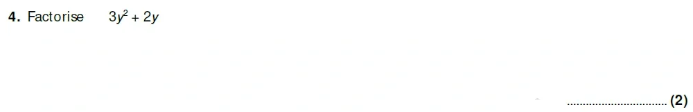 Question 04 - Taunton School 13 Plus Academic Scholarships Maths Sample Paper