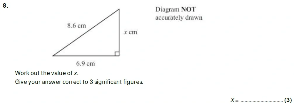Question 08 - Taunton School 13 Plus Academic Scholarships Maths Sample Paper
