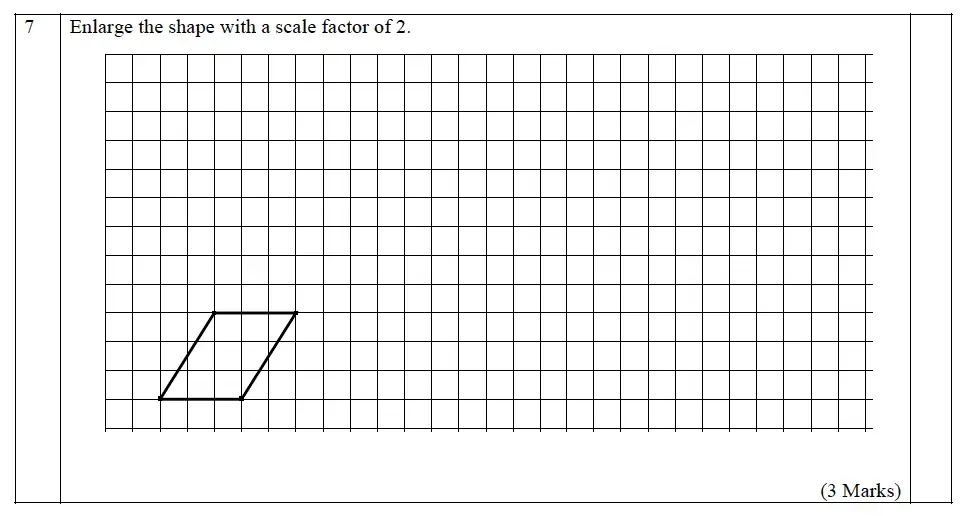 Question 08 - The John Lyon School – 13 Plus Maths Entrance Exam 2011