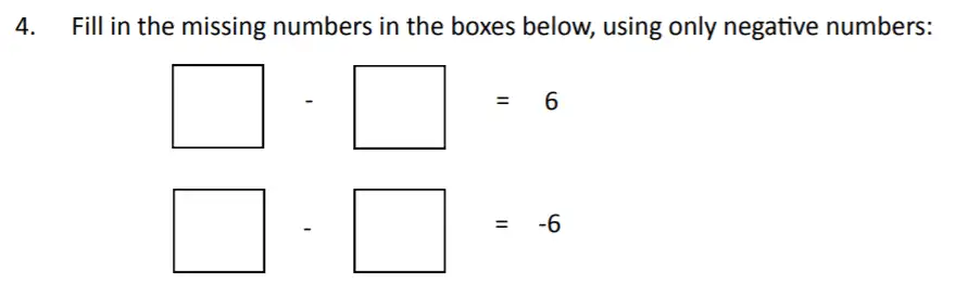 Question 4 - The Perse Upper School – Year 9 Maths Specimen Paper 2 2023