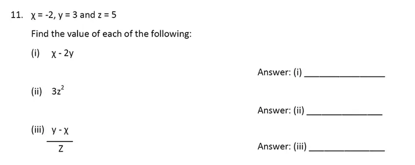 Question 11(11(i),11(ii),11(iii)) - The Perse Upper School – Year 9 Maths Specimen Paper 4 2023