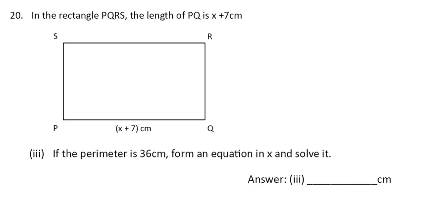 Question 20(iii) - The Perse Upper School – Year 9 Maths Specimen Paper 5 2023