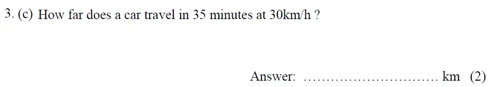 Question 3(c) - Tonbridge School - 13 Plus Maths Year 9 Sample B 2023