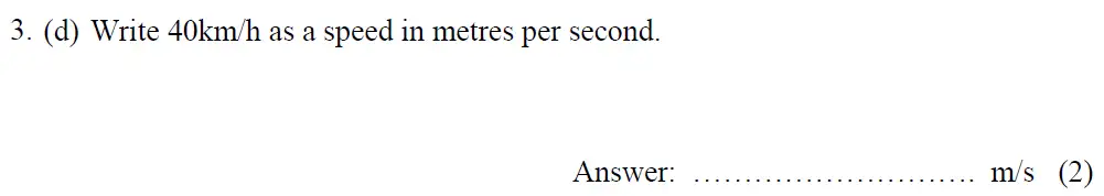 Question 3(d) - Tonbridge School - 13 Plus Maths Year 9 Sample B 2023