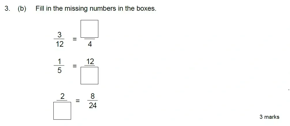 Question 03(b) - Truro School 13 Plus Maths Sample Paper 2026
