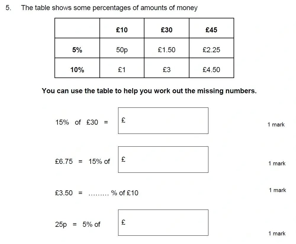 Question 05 - Truro School 13 Plus Maths Sample Paper