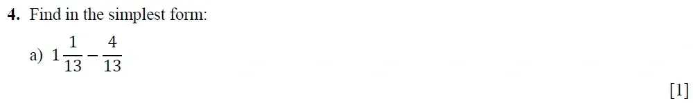 Question 04(a) - Winchester College 13 Plus Maths Entrance Examination 2022