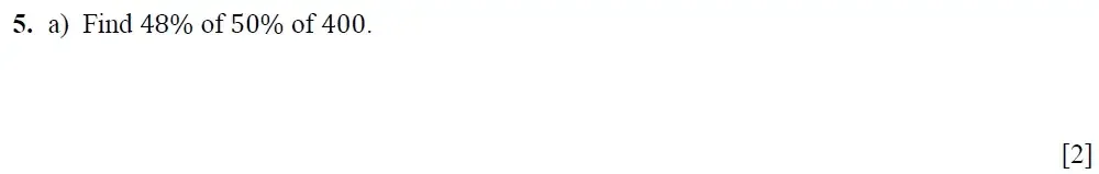 Question 05(a) - Winchester College 13 Plus Maths Entrance Examination 2022