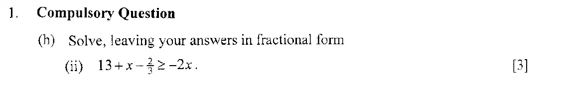 Question 17 - Eton College – 13 Plus Scholarship Exam 2006 – Maths A