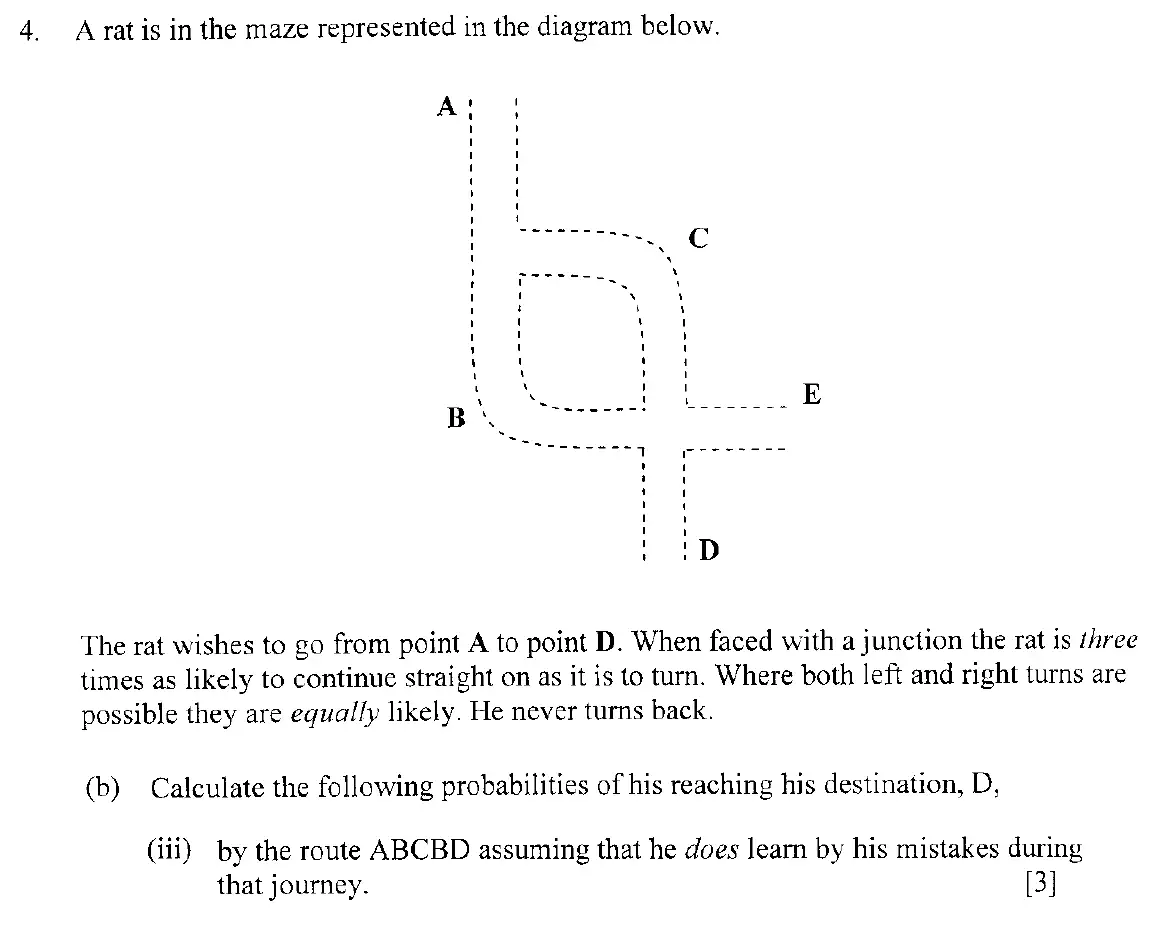 Question 33 - Eton College – 13 Plus Scholarship Exam 2006 – Maths A