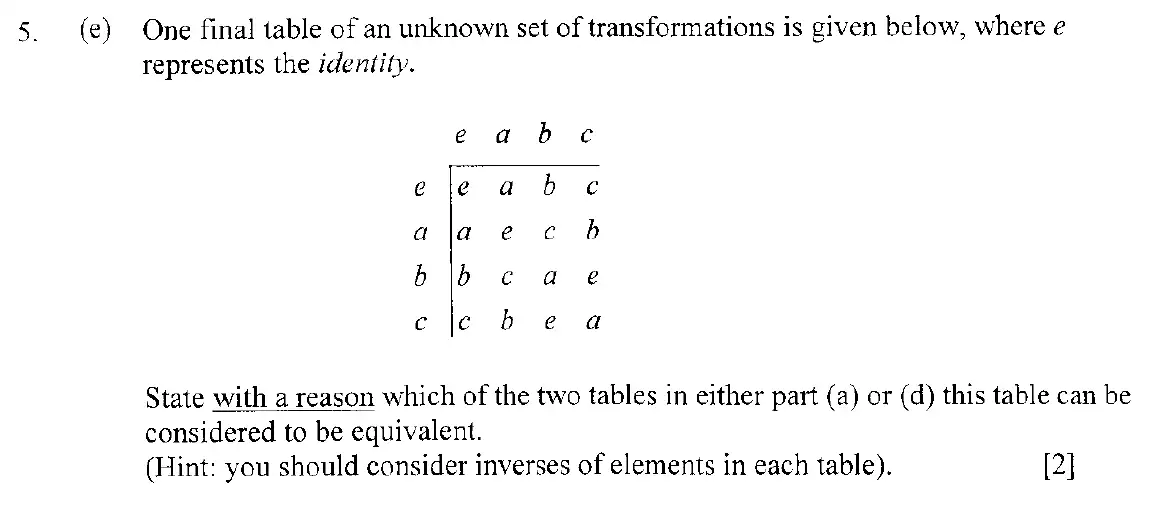 Question 38 - Eton College – 13 Plus Scholarship Exam 2006 – Maths A