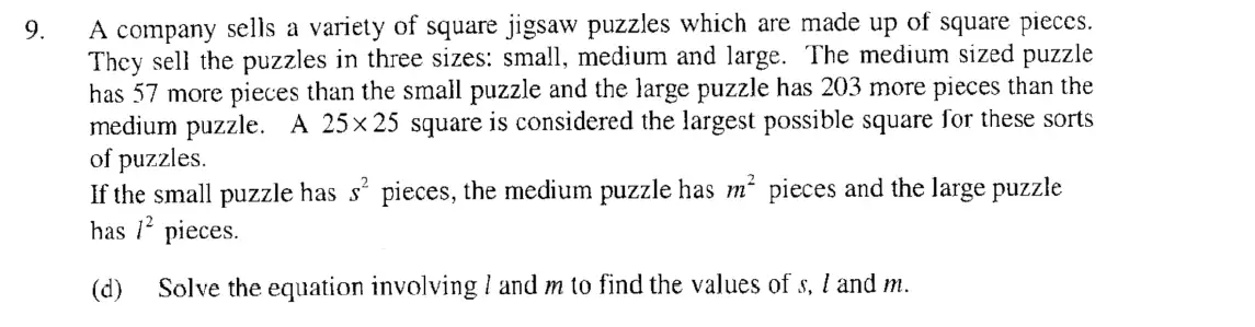 Question 25 - Eton College – 13 Plus Scholarship Exam 2006 – Maths B