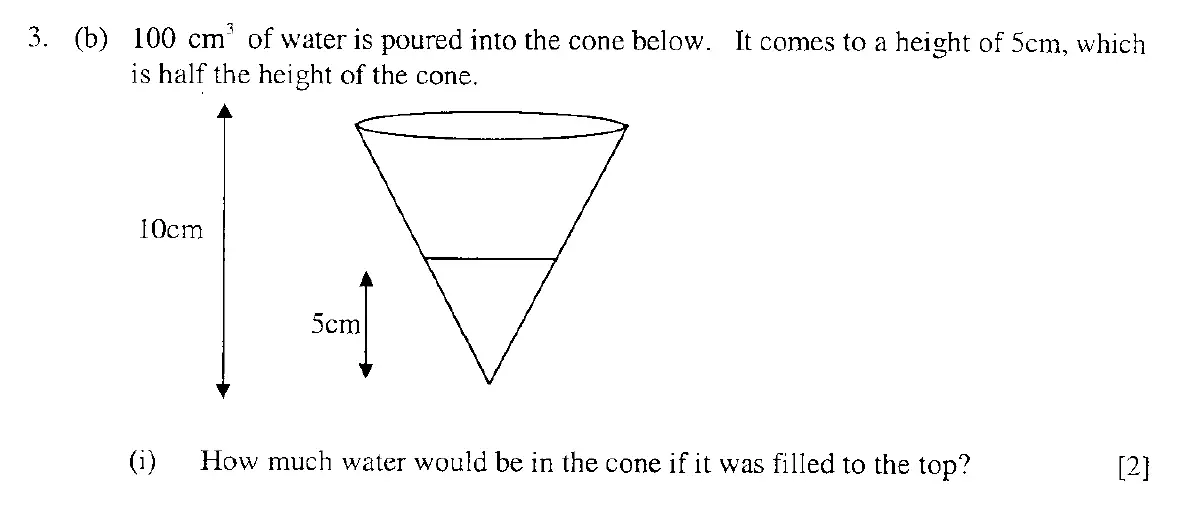 Question 30 - Eton College – 13+ Scholarship Exam 2007 – Maths A