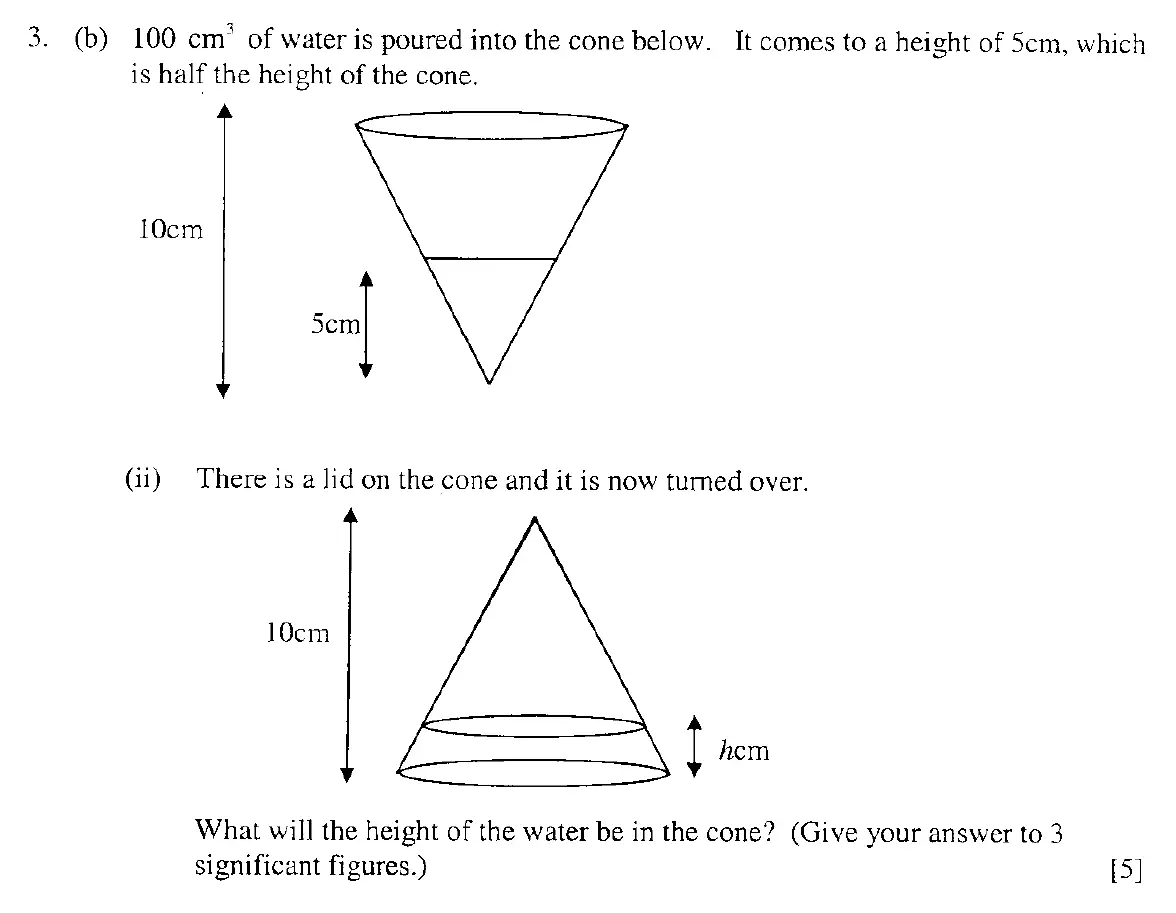 Question 31 - Eton College – 13+ Scholarship Exam 2007 – Maths A