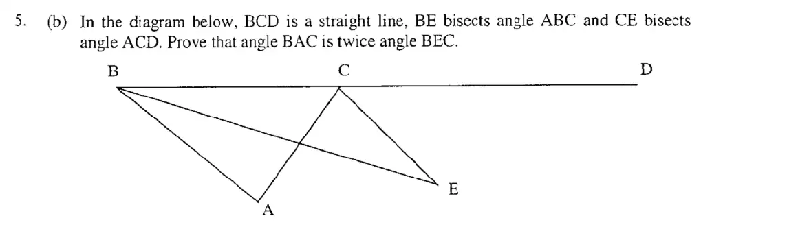 Question 10 - Eton College – 13+ Scholarship Exam 2007 – Maths B