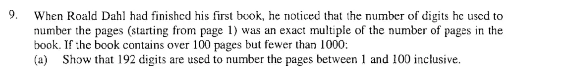 Question 15 - Eton College – 13+ Scholarship Exam 2007 – Maths B