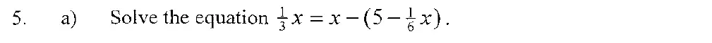 Question 10 - Eton College – 13+ Scholarship Exam 2008 – Maths B