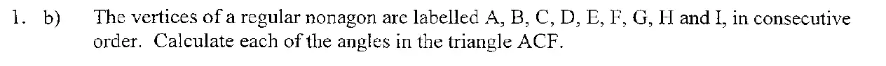 Question 2 - Eton College – 13+ Scholarship Exam 2008 – Maths B