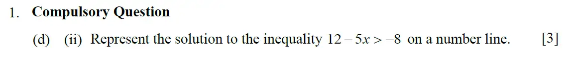 Question 12 - Eton College – 13+ Scholarship Exam 2009 – Maths A