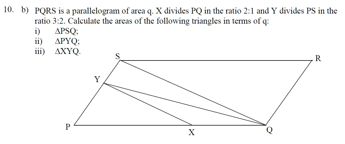 Question 26 - Eton College – 13+ Scholarship Exam 2009 – Maths B