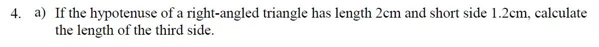 Question 9 - Eton College – 13+ Scholarship Exam 2009 – Maths B