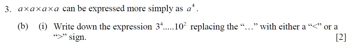 Question 31 - Eton College – 13 Plus Scholarship Exam 2010 – Maths A