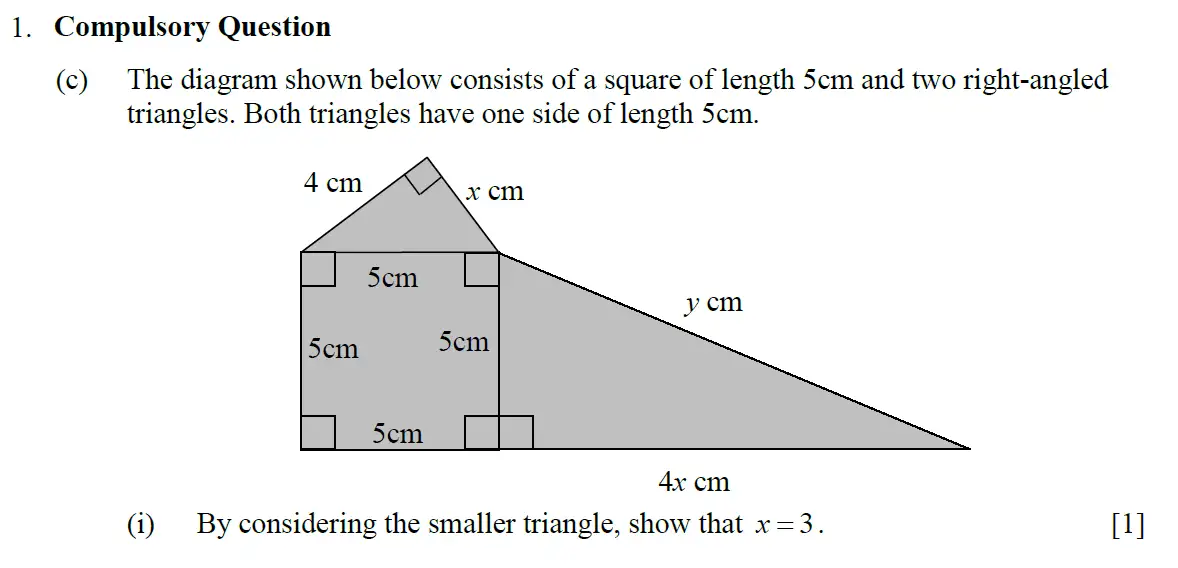 Question 6 - Eton College – 13 Plus Scholarship Exam 2010 – Maths A