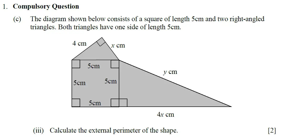 Question 8 - Eton College – 13 Plus Scholarship Exam 2010 – Maths A