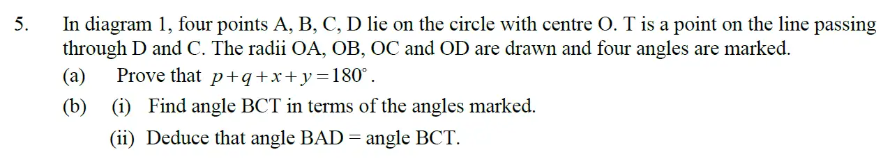 Question 12 - Eton College – 13 Plus Scholarship Exam 2010 – Maths B