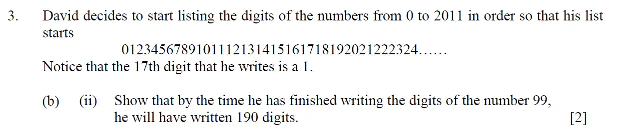 Question 30 - Eton College – 13 Plus Scholarship Exam 2011 – Maths A