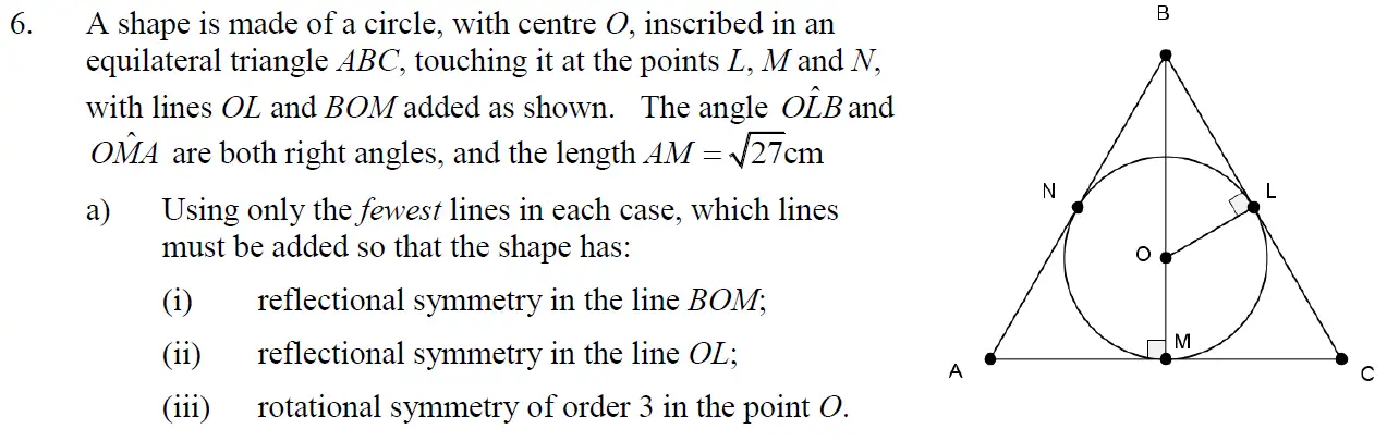 Question 11 - Eton College – 13 Plus Scholarship Exam 2011 – Maths B