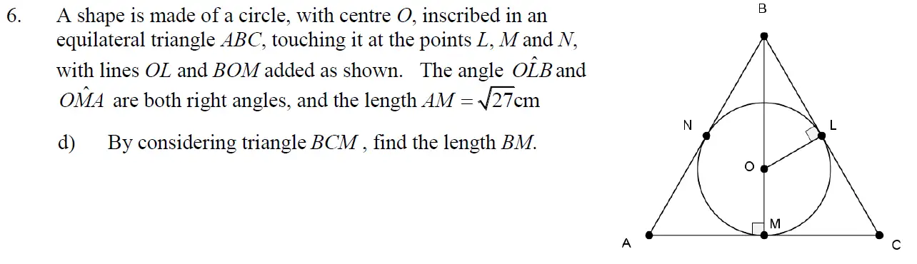 Question 14 - Eton College – 13 Plus Scholarship Exam 2011 – Maths B