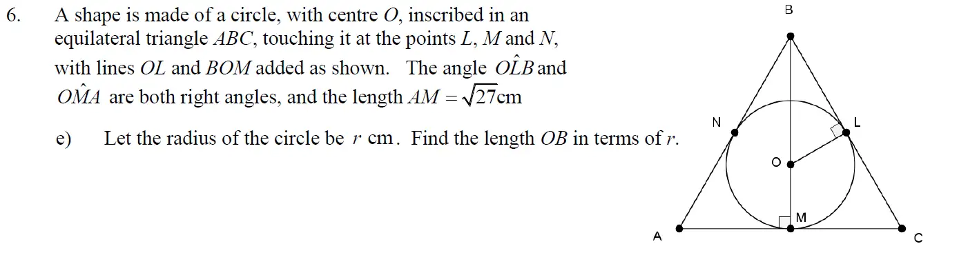 Question 15 - Eton College – 13 Plus Scholarship Exam 2011 – Maths B