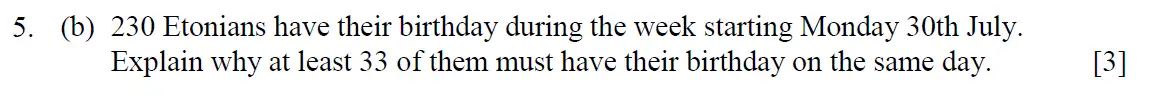 Question 22 - Eton College – 13 Plus Scholarship Exam 2012 – Maths A