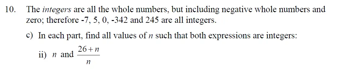 Question 44 - Eton College – 13 Plus Scholarship Exam 2012 – Maths B