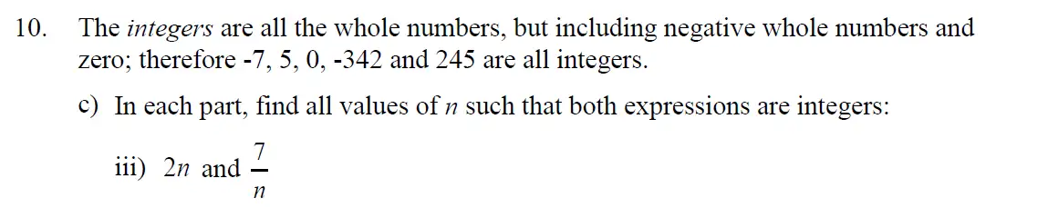 Question 45 - Eton College – 13 Plus Scholarship Exam 2012 – Maths B