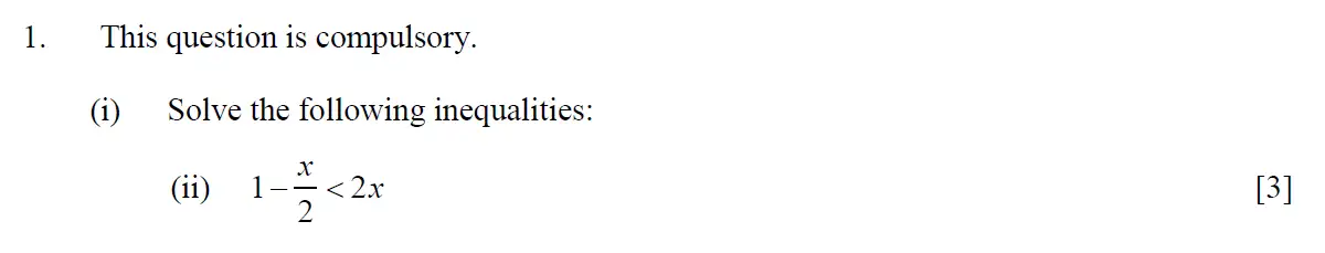 Question 14 - Eton College – 13+ Scholarship Exam 2013 – Maths A