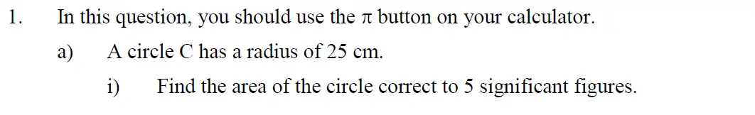 Question 1 - Eton College – 13+ Scholarship Exam 2013 – Maths B