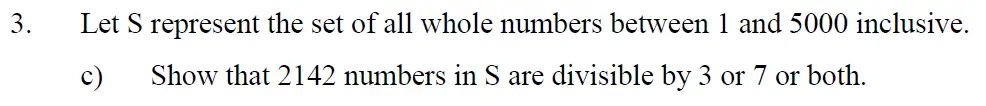 Question 7 - Eton College – 13+ Scholarship Exam 2013 – Maths B