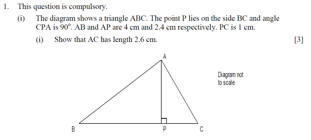 Question 12 - Eton College – 13+ Scholarship Exam 2014 – Maths A