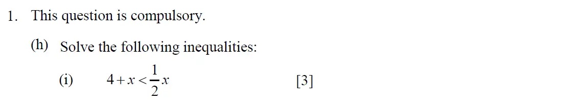 Question 13 - Eton College – 13+ Scholarship Exam 2015 – Maths A