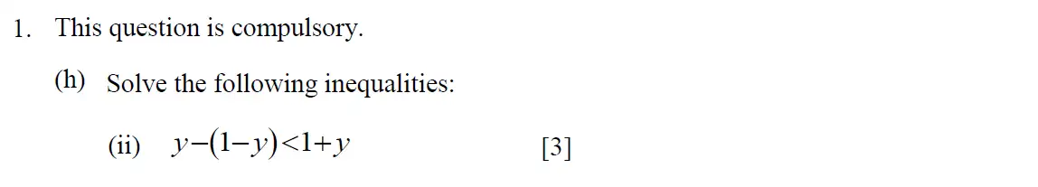 Question 14 - Eton College – 13+ Scholarship Exam 2015 – Maths A