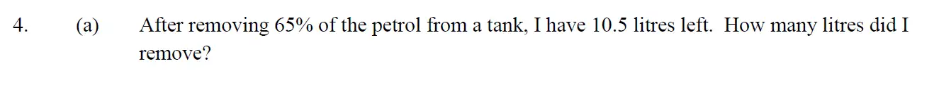 Question 9 - Eton College – 13+ Scholarship Exam 2015 – Maths B