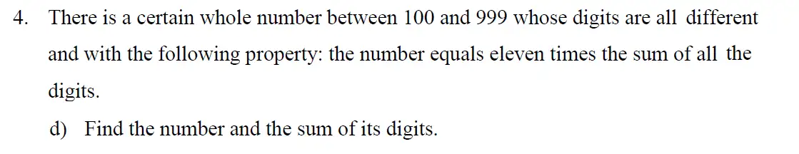 Question 13 - Eton College – 13 Plus Scholarship Exam 2016 – Maths B