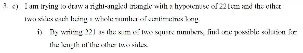 Question 8 - Eton College – 13 Plus Scholarship Exam 2016 – Maths B