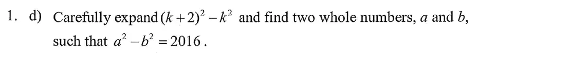 Question 5 - Eton College – 13 Plus Scholarship Exam 2017 – Maths B