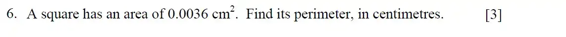 Question 8 - Eton College – 13 Plus Scholarship Exam 2018 – Maths A