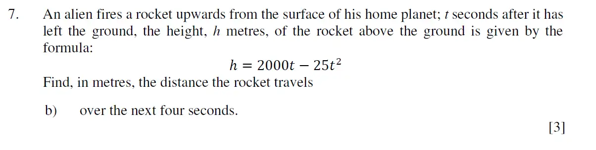Question 13 - Eton College – 13 Plus Scholarship Exam 2019 – Maths A

